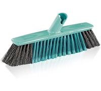 Leifheit Cepillo versátil Xtra Clean 40 cm, Escoba con innovadoras cerdas en X, barredora con conexión Oblicua, Compatible con Click System, 40 cm de Superficie de Barrido.