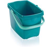 Leifheit Cubo Combi M, cubo Duradero rectangular, combinable con escurridor Combi, cubo mediano, 12 litros, cubo apilable