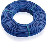 Leifheit Cuerda de tender de 62 m, cuerda de recambio de color azul, cuerda apta para todos los modelos Linotrend, y resistente a las rayos UV.