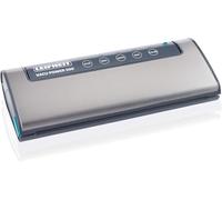 Leifheit Envasadora al vacío doméstica Vacu Power 500, selladora al vacío con doble soldadura, adecuado para sous vide, con 10 bolsas de 20 x 30 cm