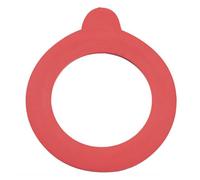 Leifheit Ersatzgummiringe 52 x 80 mm Aros de Goma de Recambio para Tarros Herméticos de 255 y 370 ml. Rojo. 12x15x1 cm
