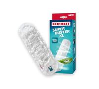 Leifheit Recambio de Plumero SUPERDUSTER XL, Funda de Plumero Microfibra para la Limpieza del Polvo, Lavable a máquina hasta 50 Veces, sostenible