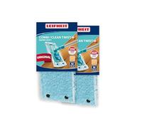 Leifheit Funda de Lavado Clean Twist M, Super Soft 2 Piezas