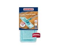 Leifheit Funda de Recambio Clean Twist M Ergo Static Plus, Funda de poliéster Lavable para mopa superabsorbente, Funda de mopa fregona para Todo Tipo de Suelos