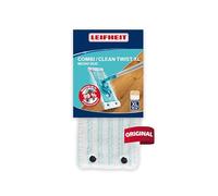 Leifheit Funda de recambio Clean Twist micro dúo XL, funda de microfibra lavable para mopa superabsorbente, funda de mopa fregona para suelos lisos