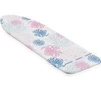 Leifheit Funda para Tabla de Planchar Cotton Classic L, 3 mm | Ajustable con cordón elástico y tirante, apta para plancha de vapor y centros de planchado, hasta 140 x 45 cm, Oeko-Tex