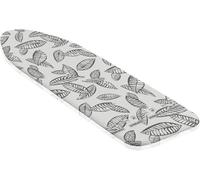 Leifheit Funda para Tabla de Planchar Perfect Steam S/M, Perforada | Funda acolchada con espuma de 3 mm, ajuste elástico y velcro, apta para centros de planchado hasta 125 x 40 cm