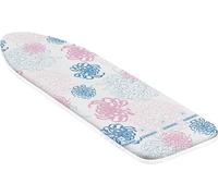 Leifheit Funda para tablas de planchar Cotton Classic M, funda acolchada para tablas de hasta 125 x 40 cm, funda ajustable con cordón elástico