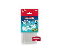 Leifheit Funda SUPERDUSTER Floor M, para la Limpieza de Suelos en seco, atrapa el Polvo de Todo Tipo de Suelos Duro, Lavable, 100% Microfibra, Quita Polvo