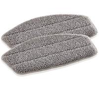 Leifheit Mopa de Recambio para Limpiador a Vapor CleanTenso, Microfibras, Blanco, 45.2x19.2x8.2 cm, 2 Unidades