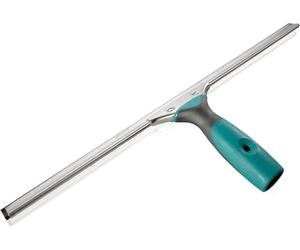 Leifheit Limpiacristales Professional 45cm, limpiaventanas con regleta de goma para una limpieza sin huellas, rasqueta limpiacristales con mango de goma