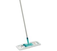 Leifheit Mopa Profi XL cotton plus con palo de aluminio, mopa flexible con articulación giratoria, mopa fregona para superficies grandes