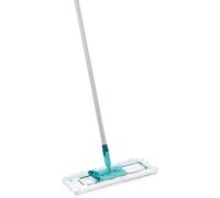 Leifheit Mopa Profi XL micro dúo con palo de acero, mopa flexible con articulación giratoria, mopa fregona para superficies grandes