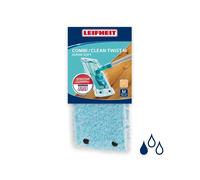 Leifheit 55321 Recambio para mopa para Parquet, Microfibra, Verde, 28 x 12.5 x 3 cm