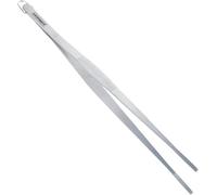 Leifheit Pinza de Cocina 30 cm, Acero Inoxidable para Parrilla | Pinzas de precisión para freír, asar, servir y emplatar, aptas para lavavajillas, con agujero para colgar