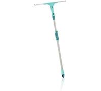 Leifheit Powerslide, Azul, Limpiacristales XL con Palo telescópico 2 m