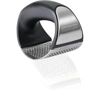 Leifheit Prensa para ajo Knobi King®, prensa de ajos, cortador de ajo de acero inoxidable, apta para lavavajillas, diseño innovador, utensilio de cocina, fácil de usar y limpiar
