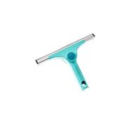 Leifheit Rasqueta Limpiacristales 2 en 1 M Pro Reach, Ángulo Ajustable | Regleta de silicona de 28 cm, Click System compatible con palos Leifheit, borde antigoteo, mango ergonómico