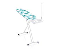 Leifheit Tabla de planchar plegable Air Board Express M Solid Palm Leafs, mesa de planchar estable y ligera, tabla de planchado regulable en altura