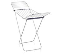 Leifheit Tendedero con Alas Classic Siena 180, Aluminio 18 m | Tendedero plegable para interior y exterior, 2 kg, alas de 112 cm para prendas largas, capacidad para 2 cargas de lavado