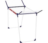 Leifheit Tendedero con Alas Pegasus 180 Solid, Tendedero de Ropa Plegable con Alas para Prendas Largas, Estable Tendedero Exterior e Interior