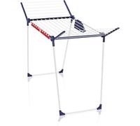 Leifheit Tendedero Pegasus 180 Solid Plus, 18 m Plegable | Patas paralelas estables, alas a 105 cm de alto, interior y exterior, incluye bolsa para pinzas y 2 soportes prendas pequeñas