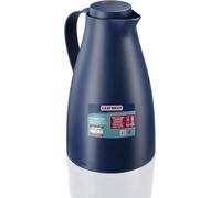 Leifheit Termo Harmonic 1,0 L — portátil, tecla de aroma, doble pared, azul oscuro