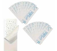 LEIIERUY 20 trampas Adhesivas para Moscas Transparentes, Pegatina atrapa Insectos sin Olor para Ventanas, Ideal para hogar, Cocina, Restaurante, frutería y Granja