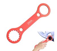 LEIIERUY Llave para Eje de Pedalier de Bicicleta - Herramienta Profesional de Aleación de Aluminio para Shimano, SRAM y BSA