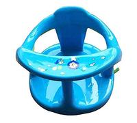 Leikance - Asiento de baño para bebé con soporte de respaldo y ventosas para estabilidad