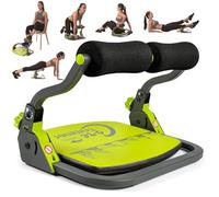 leikefitness Ab Trainer, Ab Machine, Ab Workout Equipment, Sit Up Machine, Core Muscle Trainer with Multi-Mode Full-Body Workouts, No-Assembly Foldable Design & Adjustable Auto-Rebound for Home Gym