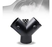 Leikurvo Accesorios de calefacción estacionaria de 75 mm, calentador de aire diésel, accesorios de calefacción de estacionamiento, tipo Y, accesorio de conexión de conducto, accesorios para calentador