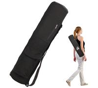 Leikurvo Bolsa de yoga bolsa de deporte para mujer: 69 x 16 x 16 cm bolsa para esterilla de yoga con bolsillo para botella, correa ajustable para el hombro bolsa de esterilla de yoga, accesorios