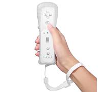 Leikurvo Control remoto de Wii: controlador de juego Controlador Wii Conexión de sensor de movimiento remoto inalámbrico Controlador de gamepad de repuesto para consola Wii y Wii, con correa de mano