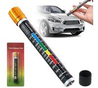 Leikurvo Medidor de pintura, medidor de espesor de pintura para coche, medidor de pintura magnético, medidor de pintura para coche, detector de daños en la carrocería con escala de punta magnética