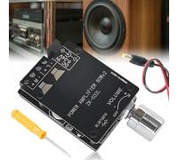 Leikurvo Placa de amplificador Bluetooth HiFi estéreo, 2.0, 2 x 50 W, módulo HiFi estéreo, mini amplificador digital