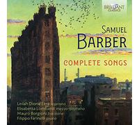 Samuel Barber – Complete Songs – CD Box Set (Importación USA)