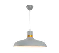 LEILIUDD Candelabros de luz industriales dorados para dormitorio, pantallas de techo, luces de racimo, sala de estar, cocina, tienda de ropa, bar, ventilador/G38 cm de diámetro