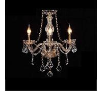 LEILIUDD Lámpara, candelabro de cristal de vela, lujosa lámpara de gota de lluvia de cristal, iluminación de techo de altura ajustable para comedor, pasillo, interior, accesorios de luz moderna/dorado
