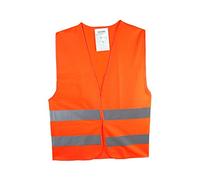 LEINA-WERKE 13100 - Chaleco reflector naranja brillante