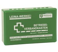 LEINA-WERKE Leina Betriebsverbandkasten, Inhalt DIN 13157, grün