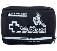 Leina-Werke Leina Kraftrad-Verbandtasche, Inhalt DIN 13167, Schwarz