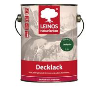 LEINOS Top coat brillante 840 verde follaje 2500 ml barniz impermeable para madera para interior y exterior, alta cobertura, resistente a la intemperie, para madera, metal y gres con efecto de color