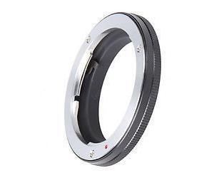 Leinox AD-505 - Anillo Adaptador de Objetivos Olympus OM a Olympus 4/3, Color Negro