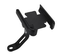 LEIOSHOP Soporte Teléfono Móvil Motocicleta para CFMOTO 450NK 450-NK 450nk NK 450 CLC 2023-2025 Accesorios para Motocicletas Soporte para Teléfono Móvil En El Manillar para GPS(M Nologo Black A27)