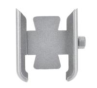 LEIOSHOP Soporte Teléfono Móvil Motocicleta para CFMOTO 450NK 450-NK 450nk NK 450 CLC 2023-2025 Accesorios para Motocicletas Soporte para Teléfono Móvil En El Manillar para GPS(H Nologo Silver A27)