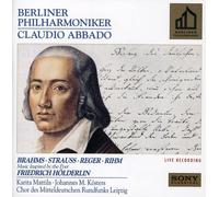 Leipzig Middle Brahms / Strauss / Reger / Rihm: Music in (CD) (Importación USA)