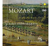 Leipziger Streichquartett - Mozart: Early String Quartets Vol. 2 KV 156, 157, 168 & 173