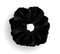Leirinik Coletero Velvet Scrunchie | 14 cm negro paquete de 1 unidad | terciopelo suave de alta calidad de 100% poliéster | para niñas y mujeres - todos los tipos de pelo