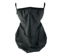 Leislam - Pañuelo de protección facial, máscara de protección solar, unisex, sombrero, gris, Talla única